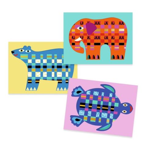 Joc Creativ Tesut Animalute Djeco - imagine 5