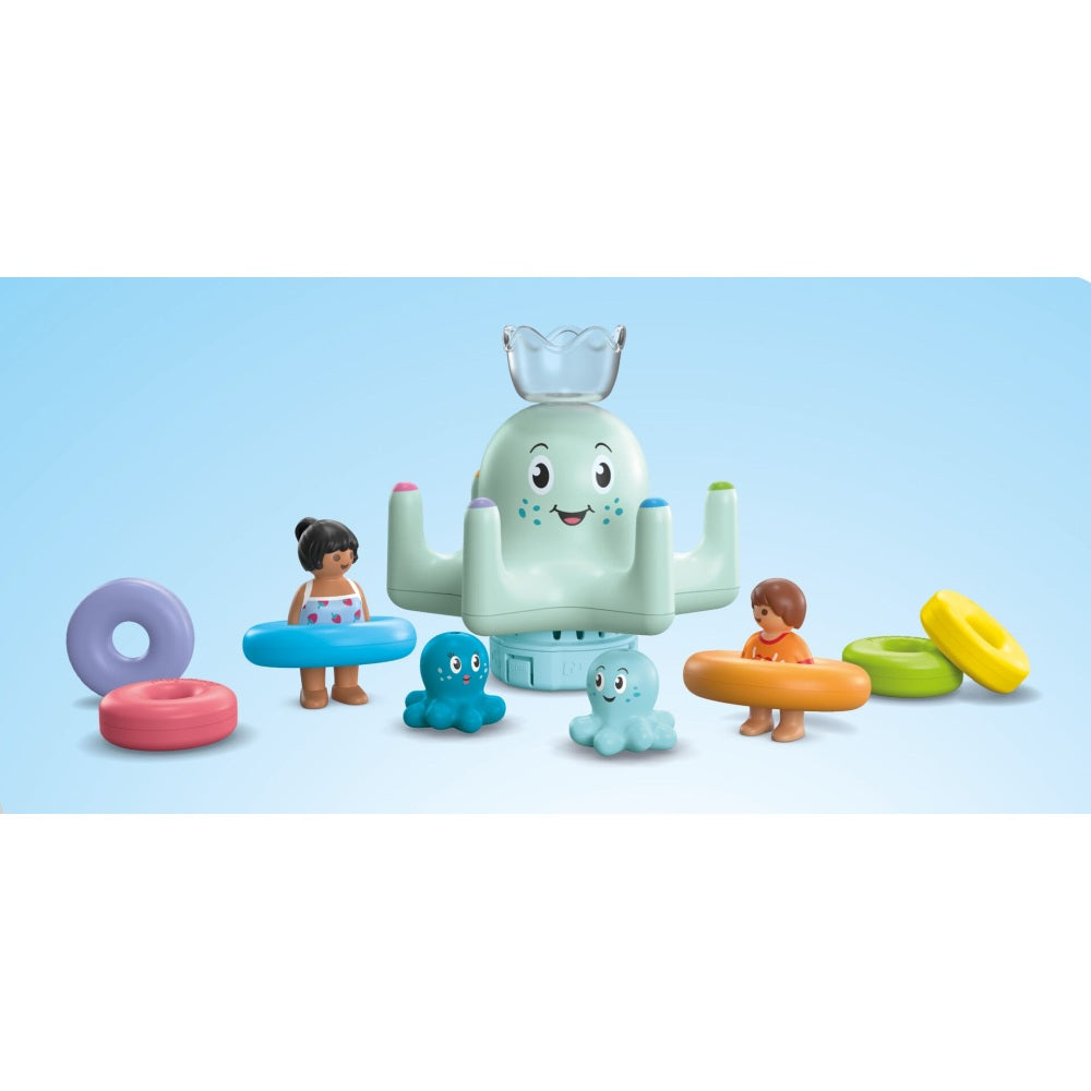 Aqua si Tinti Calamar Playmobil Junior - Baie distractivă - imagine 3