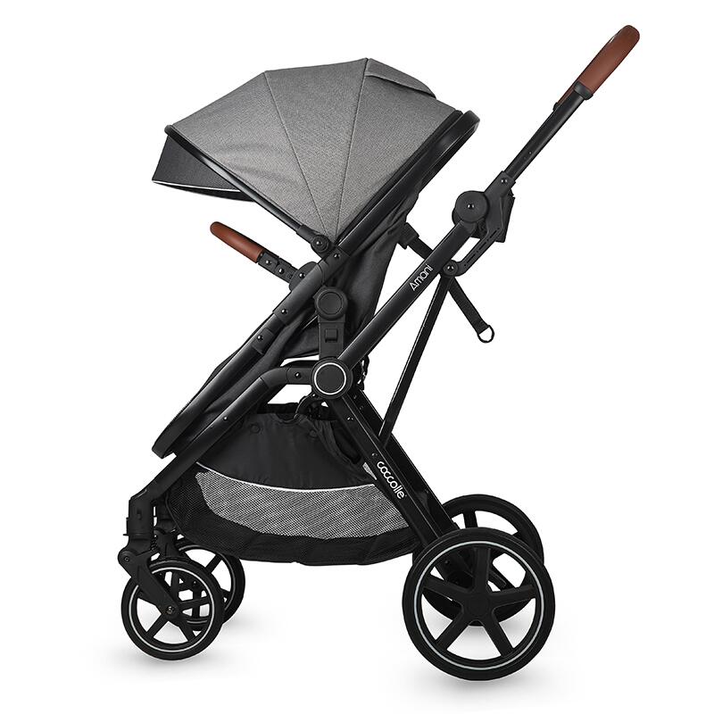 Cărucior 3in1 Coccolle Amani Aluminiu Anthracite - imagine 5