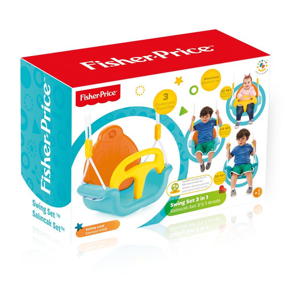 Leagan 3 in 1 Fisher-Price pentru Exterior - imagine 2