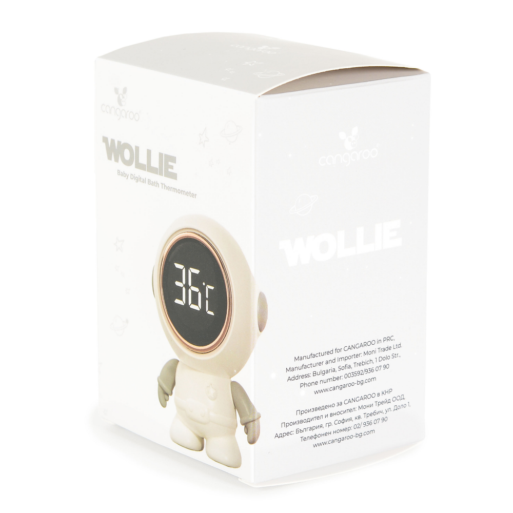 Termometru Baie Cangaroo Wollie LED IPX7