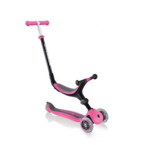Globber Go-Up 4in1 Roz - Trotineta Evolutionary - imagine 11