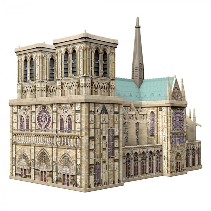 Puzzle 3D Ravensburger Notre Dame Fără Lipire