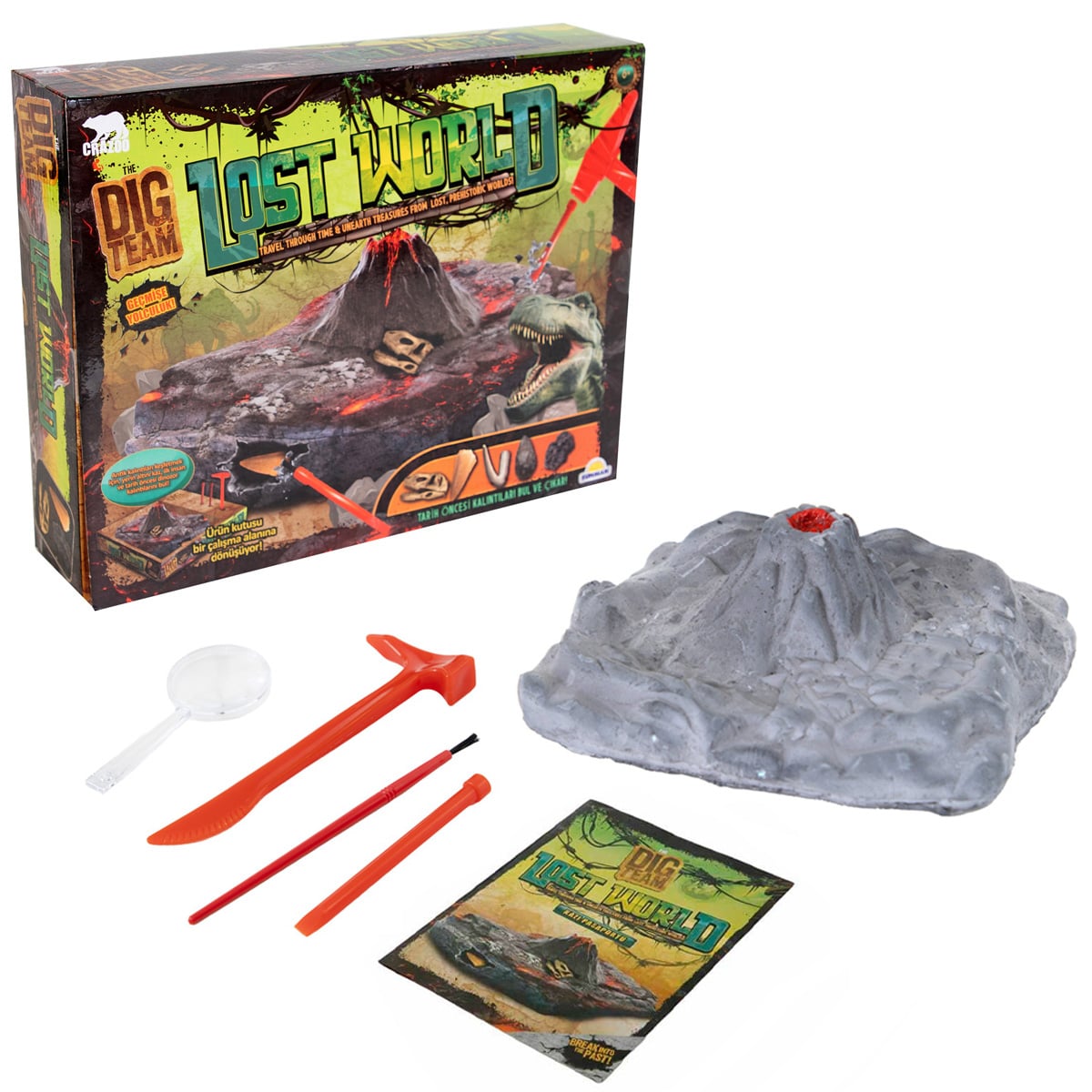 Kit Arheologic Crazoo Lost Worlds - Joc Educativ