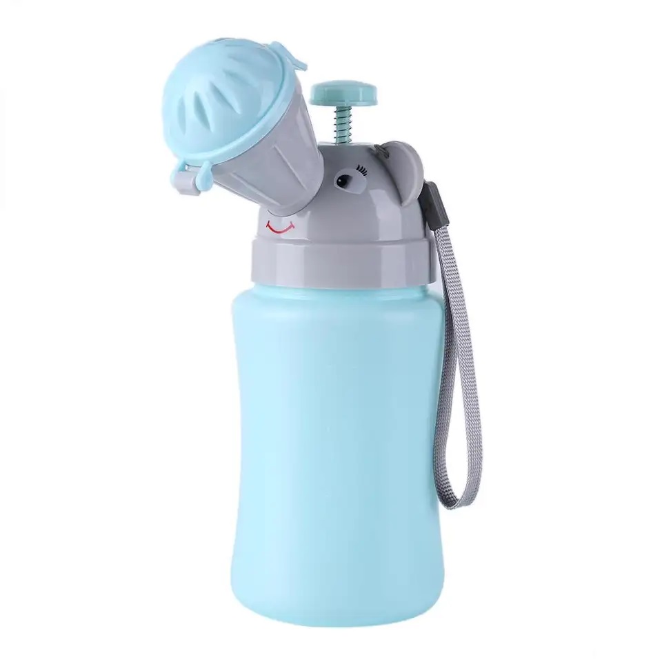 Pisoar Portabil Little Mom Travel Blue Reutilizabil - imagine 8