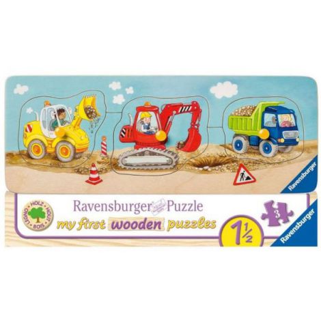 Puzzle Lemn Utilaje Ravensburger - Educativ 6+