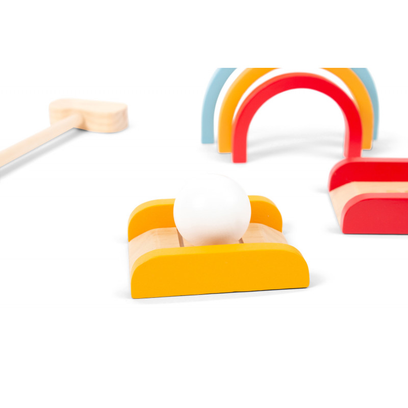 Set Golf Lemn Bs Toys - Distracție în Aer Liber - imagine 4