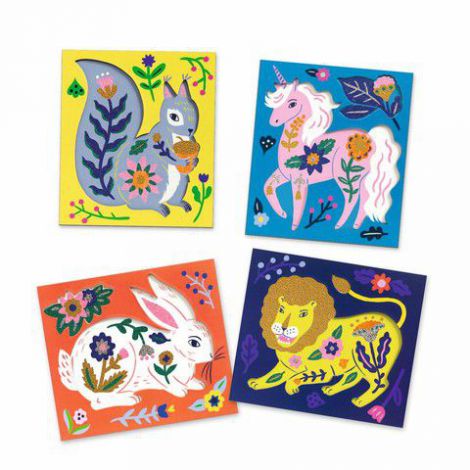 Set Margele Animale Djeco | Creativ +6 ani - imagine 2