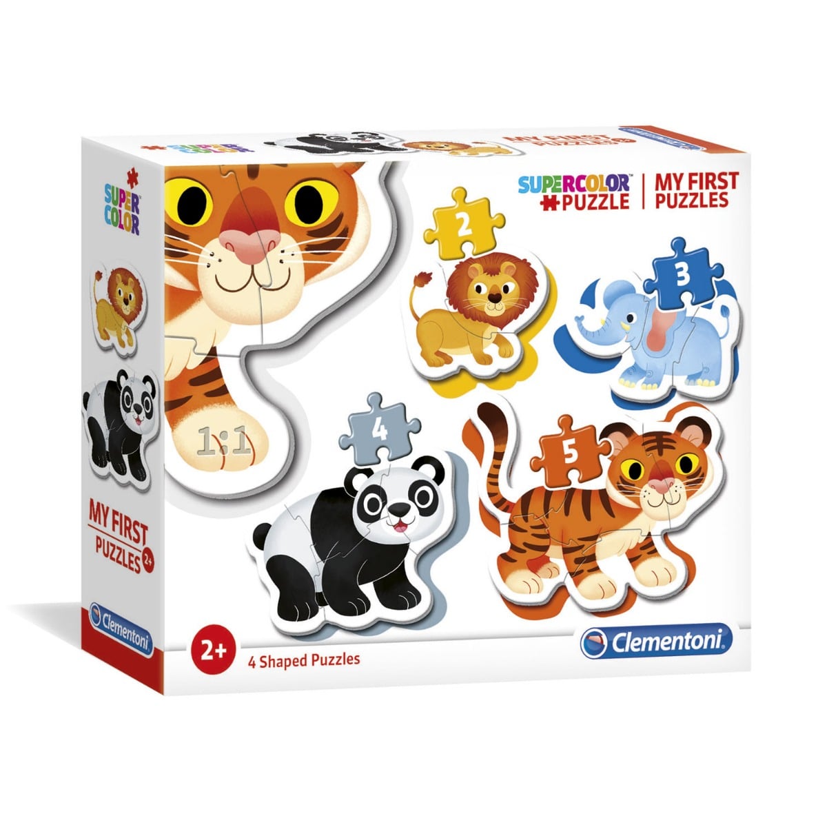 Puzzle Clementoni Animale Sălbatice 2-5 Piese