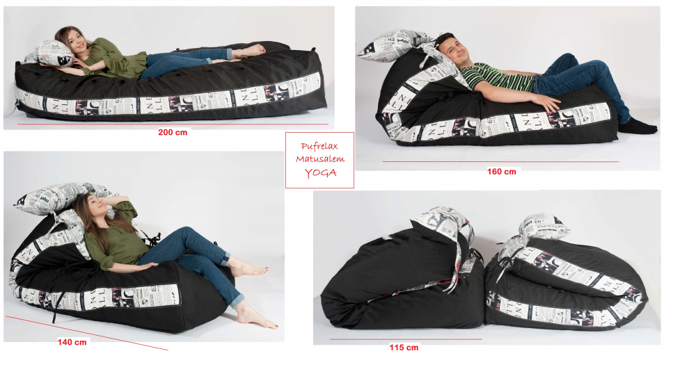 Fotoliu Pufrelax Yoga XL - Confort Superior