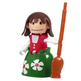Set Lady Farm Piccoli Mondi, 4 figurine magnetice - imagine 2