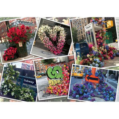 Puzzle Flori în New York, 1000 piese, Ravensburger - imagine 2