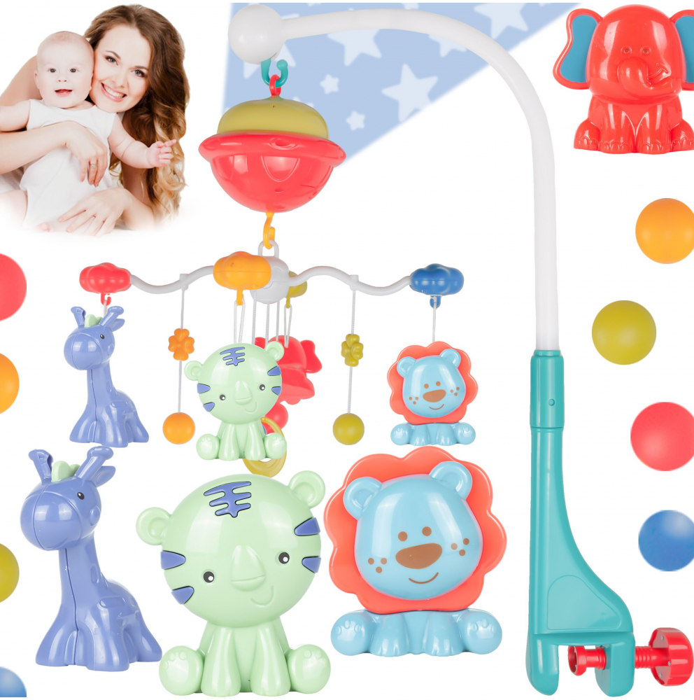 Carusel Muzical Patut Malplay cu Proiector - imagine 10