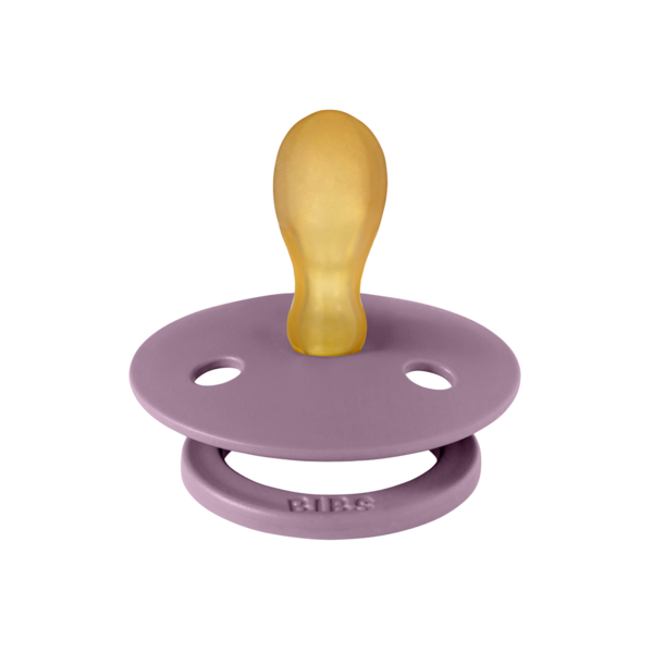Suzetă Bibs Colour Latex, Mauve, 6 luni+