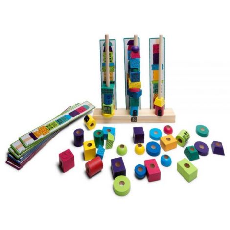 Stack Towers Bs Toys - Joc indemanare si creativitate