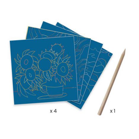 Djeco Van Gogh Spre Sud - Set Razuit - imagine 3