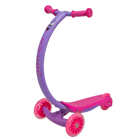 Trotineta Zipster Mov Zycom cu Roti LED 3-5 Ani