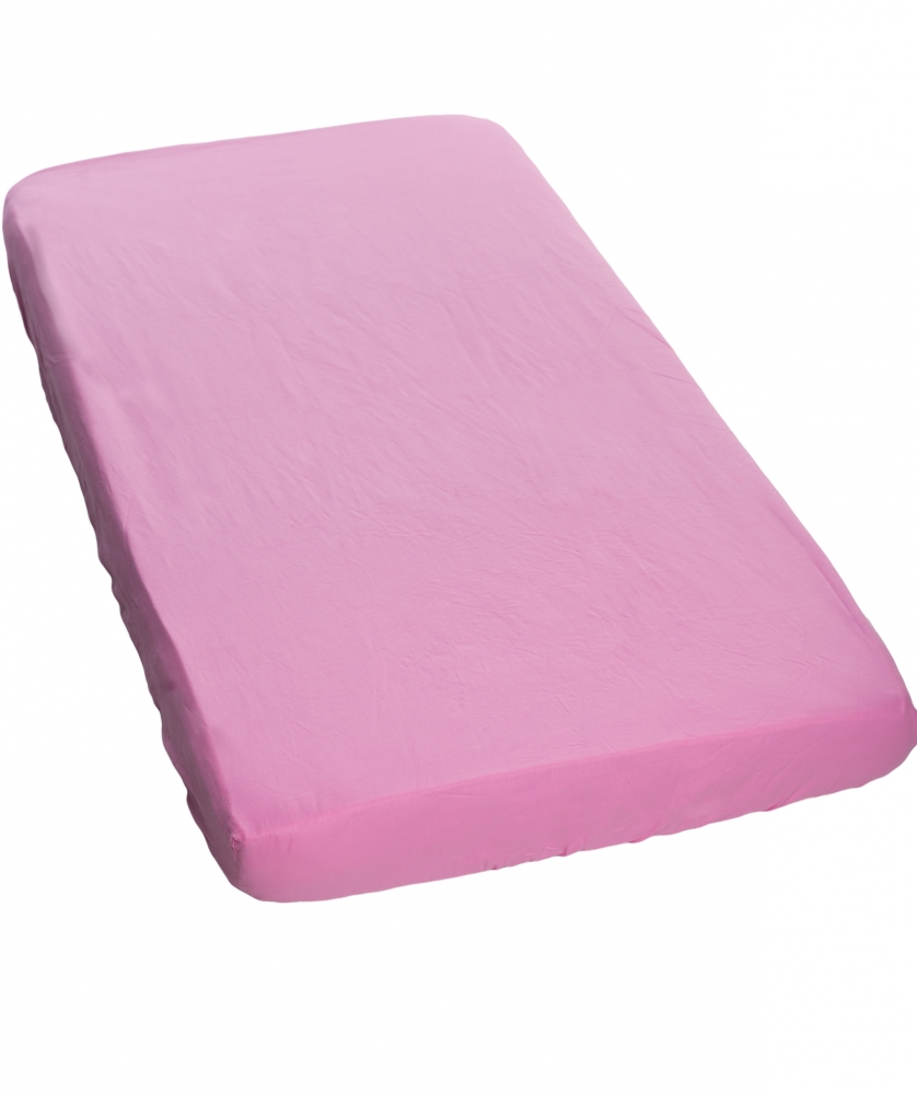Cearceaf bumbac elastic Nichiduta 120x60 cm Roz
