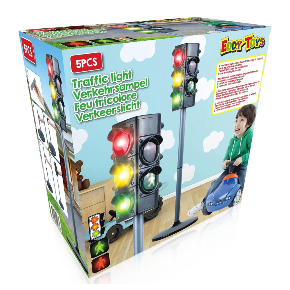 Semafor Eddy Toys Educativ, Cu Lumină și Sunet - imagine 3
