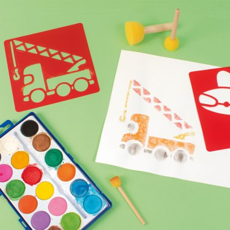 Set 40 Bureți Pictură Playbox | 4 Dimensiuni - imagine 2