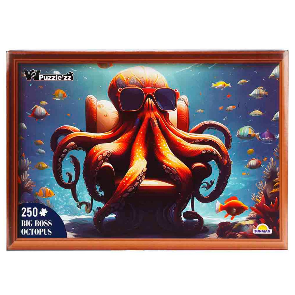 Puzzle Caracatiță 250 piese Witty Puzzlezz