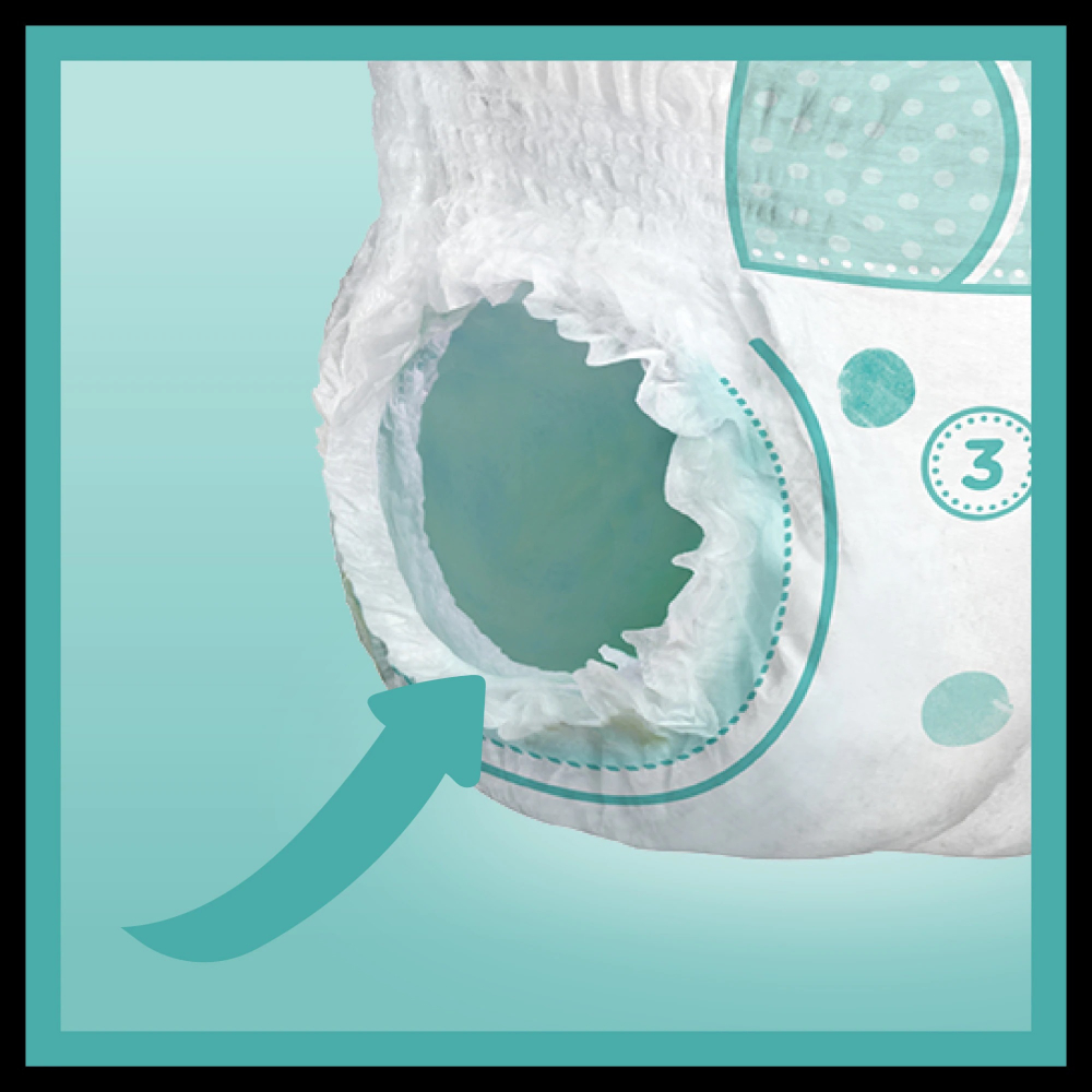 Scutece Pampers Pants M3, 128 buc | Ușor de Folosit - imagine 2