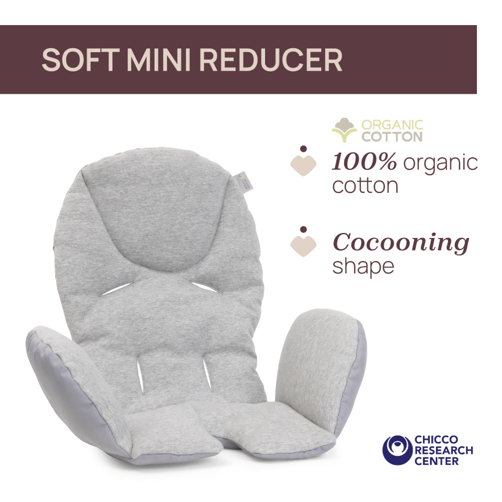 Scaun Masa Chicco Polly Armonia Steel 0+ luni - imagine 4