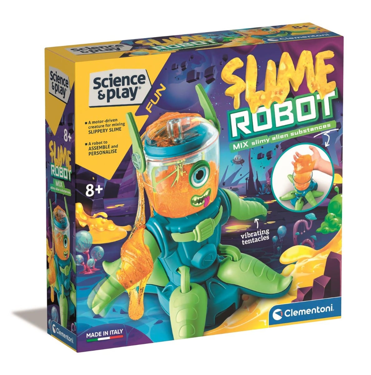 Clementoni Slime Robot - Set Educativ
