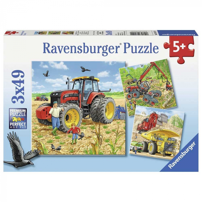 Puzzle Ravensburger Masinării Agricole