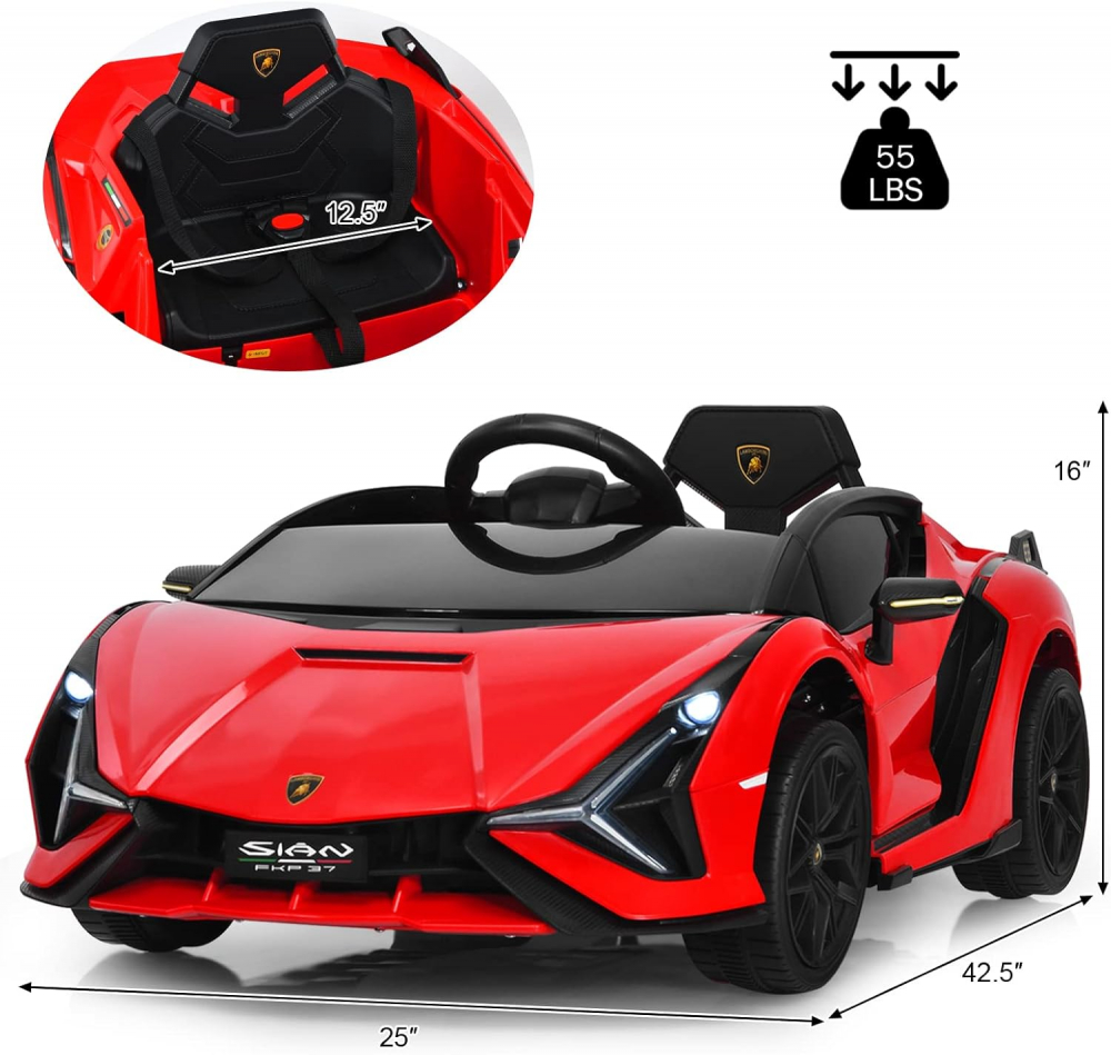 Masinuta Lamborghini Sian cu Telecomanda | Nichiduta - imagine 5