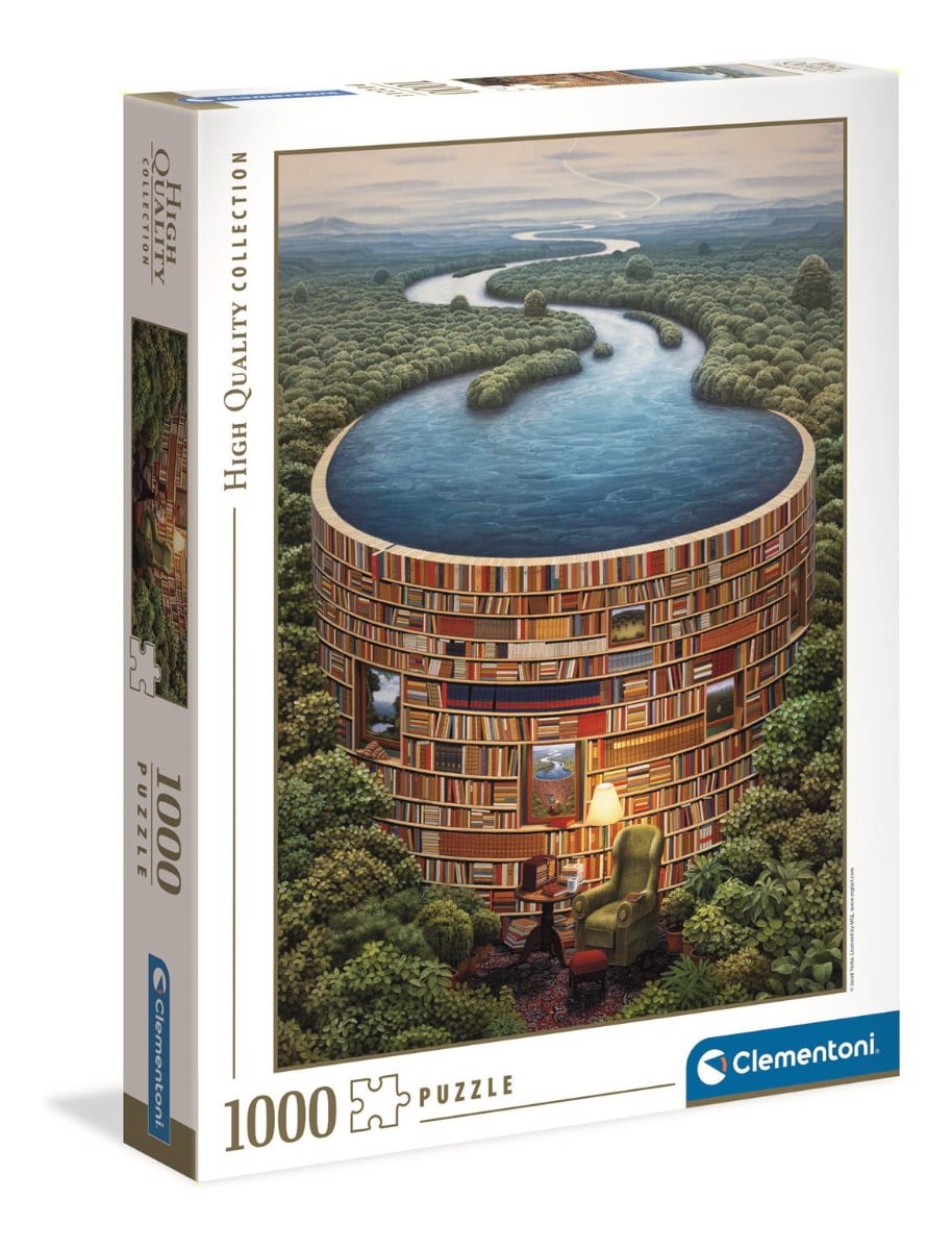 Puzzle Clementoni Descopera Lumea 1000 piese