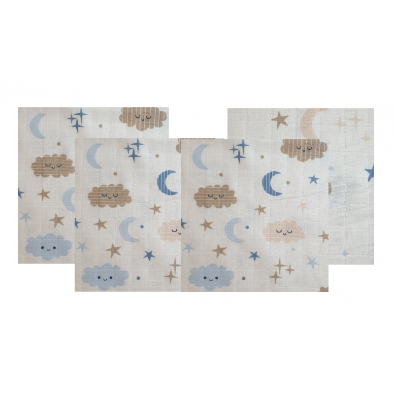 Kreis Design Set 4 Lavete Muselina Extra Moale - imagine 2