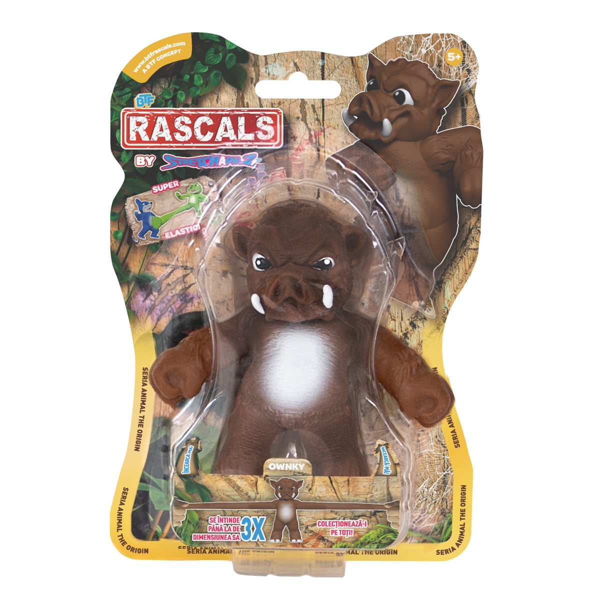 Figurina Ownky Rascals - Animalut Flexibil