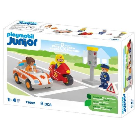 Playmobil Junior Eroi Salvatori - Aventura Eroica - imagine 3