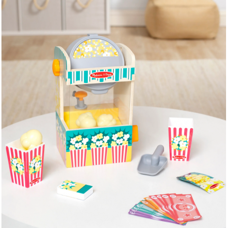 Chiosc Popcorn Melissa & Doug - Jucărie Lemn 3+ - imagine 2