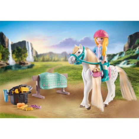 Playmobil Spălătorie Isabella & Calul - Joc Creativ - imagine 3
