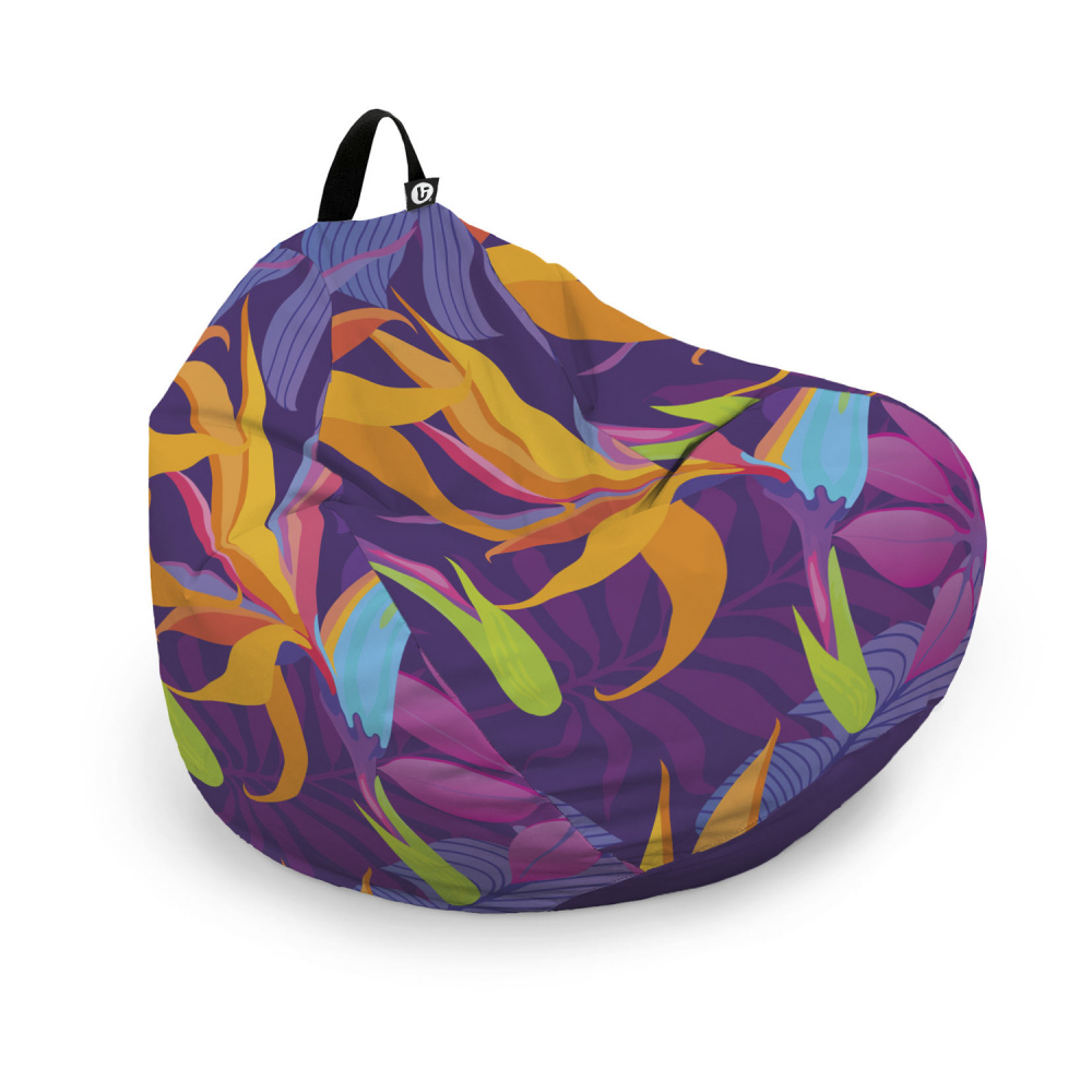 Husă Puf Bean Bag Para XL Jungle Night - Updeco - imagine 6