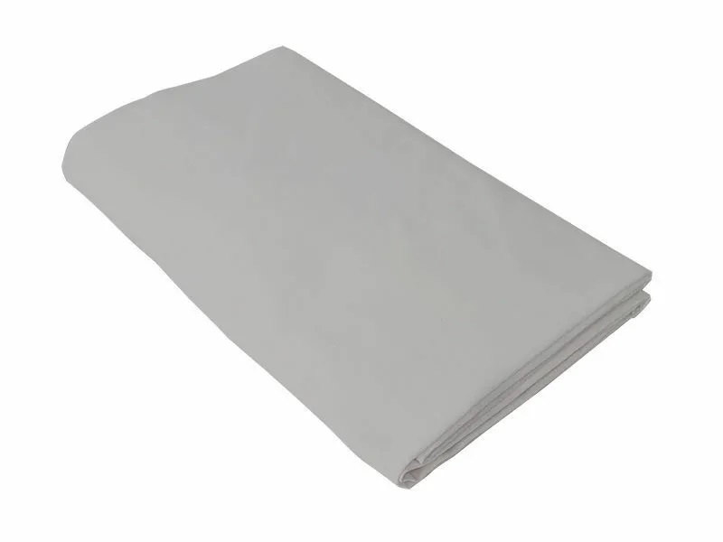 Cearceaf Gri KidsDecor Bumbac 70x120 cm - imagine 3