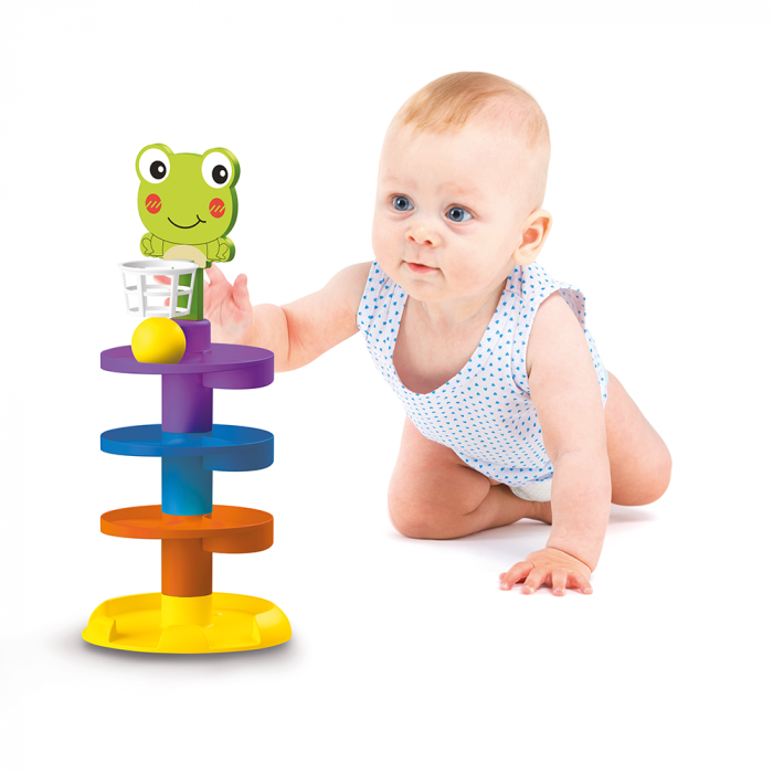 Turnulet Dolu cu Bila | Jucarie Educativa Copii