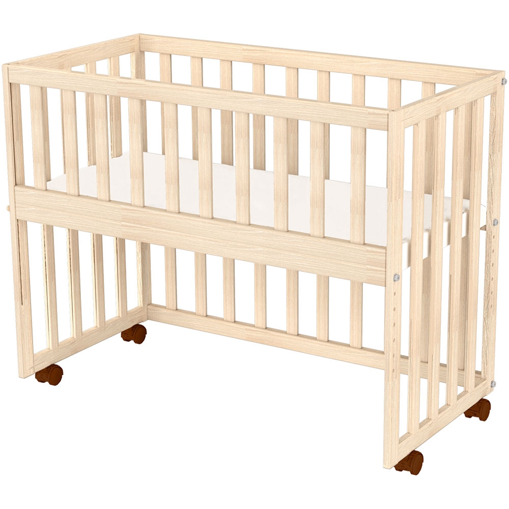 Patut Co-Sleeper Hubners Eva, Lemn, 94x46 cm - imagine 8