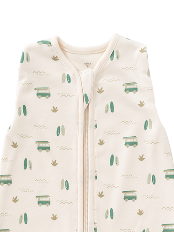 Sac Dormit Bumbac Organic Fresk Surfboy 0-3 Luni - imagine 3