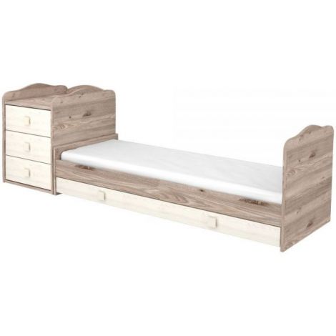 Patut Hubners Transformabil 120x60 cu Sertare - imagine 4