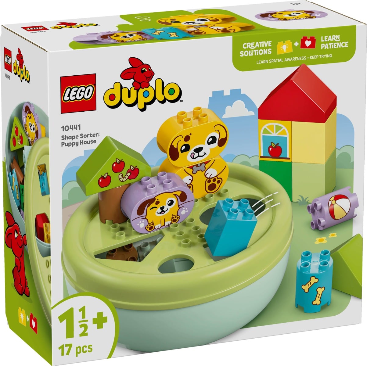 LEGO DUPLO Sortator Forme Casa Cățeluși 10441