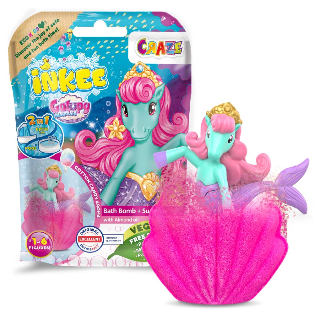 Bila de baie Galupy cu surpriză Sirenă | Craze - imagine 2