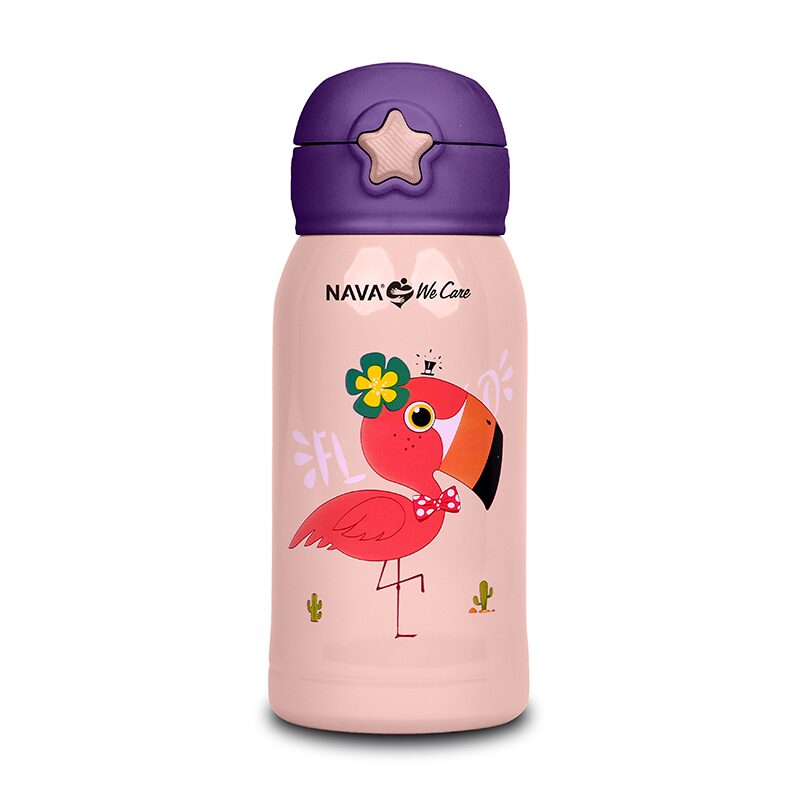 Sticlă Termo Nava 500ml Flamingo Roz