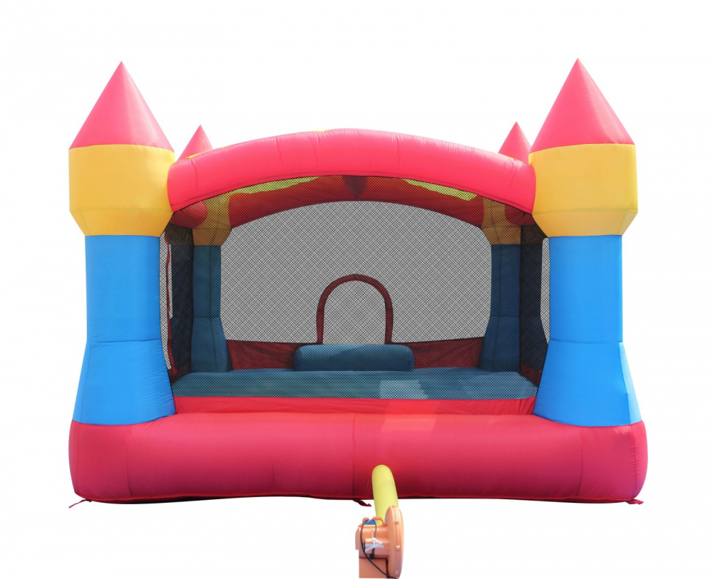 Saltea Gonflabilă Castel cu Tobogan Happy Hop - imagine 6