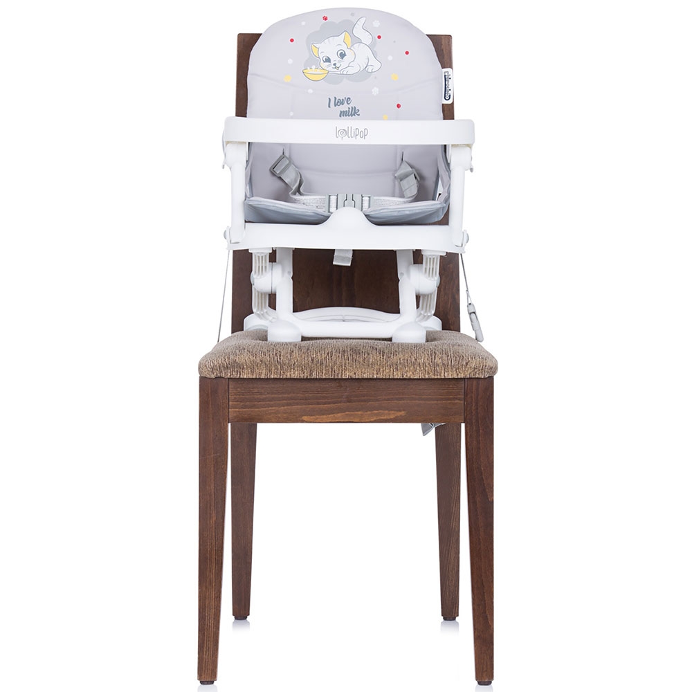 Înăltător Scaun de Masă Chipolino Lollipop Platinum - imagine 6