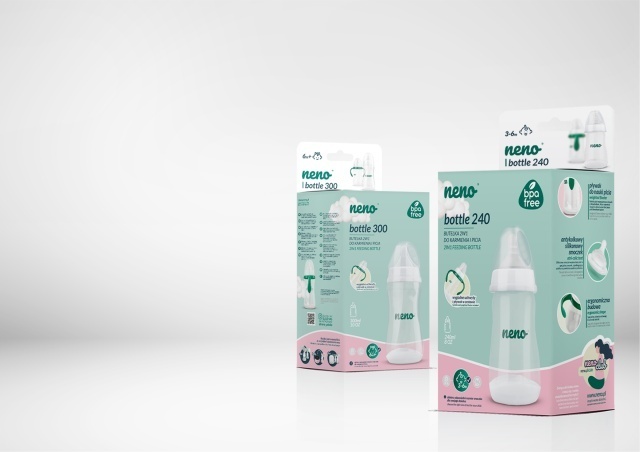 Biberon 2 in 1 Neno 300ml - Hranire sigura - imagine 8