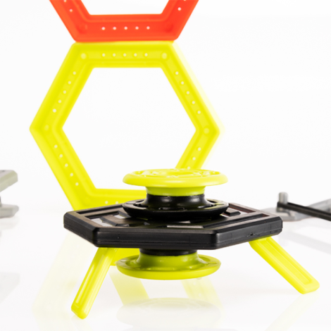 Magshuto Stunt Park - Fat Brain Toys - Joc Magnetic - imagine 2