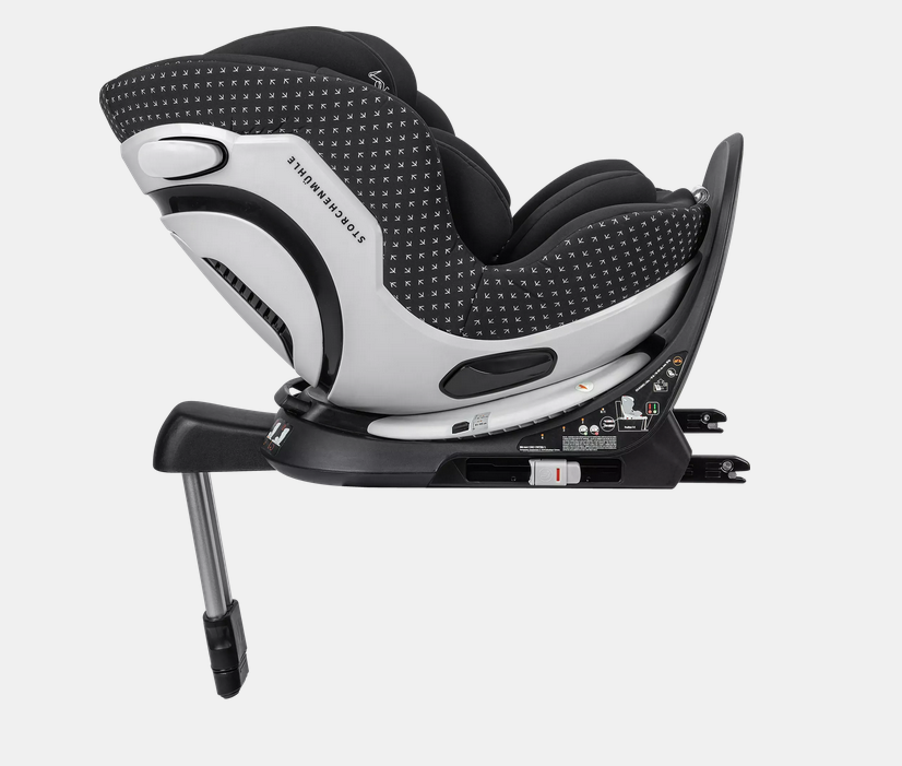 Scaun auto Storchenmühle Niki Start Onyx, 0-4 ani, Rotativ 360° - imagine 5